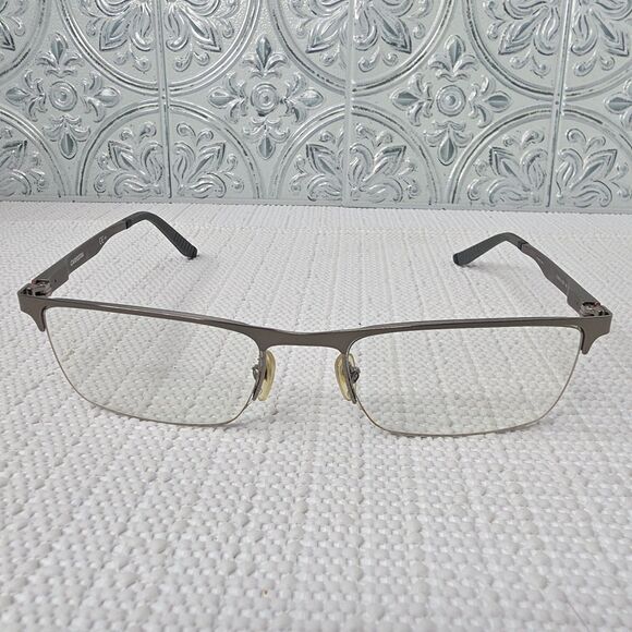 Carrera CA8810 A25 Brown Copper Half Rim Eyeglasses Frames 54-19 140 Men Women - Picture 1 of 9